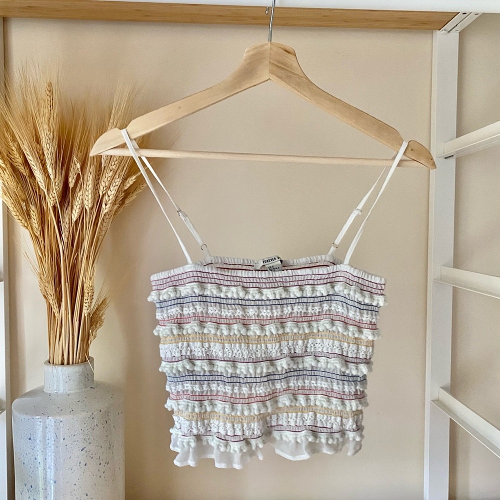 Sleeveless Cropped Top